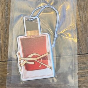 YSL Red Perfume Bottle Air Freshener Charm